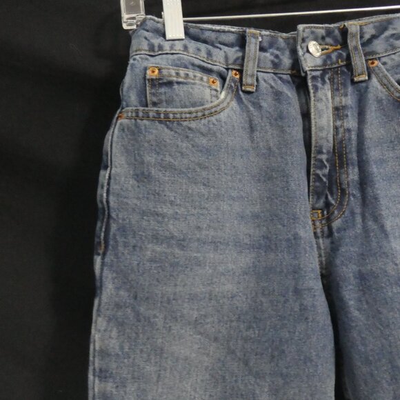 TOPSHOP - MOTO - Made For Mom | W 25 to fit L 32 | Faded Blue Denim - Picture 3 of 16